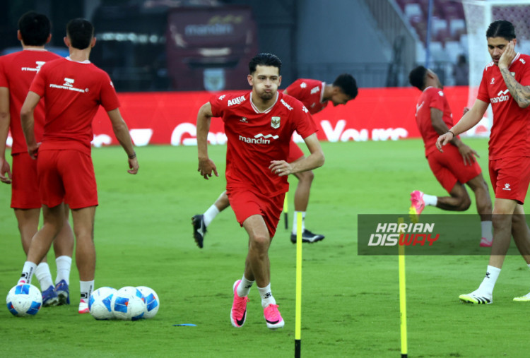 Persiapan Garuda Hadapi Oman