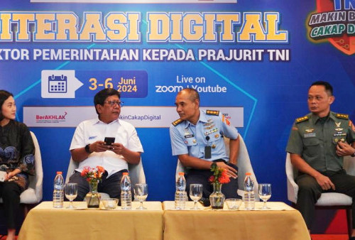 Literasi Digital Dorong TNI Capai Visi Misi Profesional, Responsif, Modern, dan Adaptif