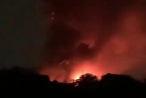 Gudang Amunisi Kodam Jaya yang Terbakar Simpan Peluru Kaliber Besar