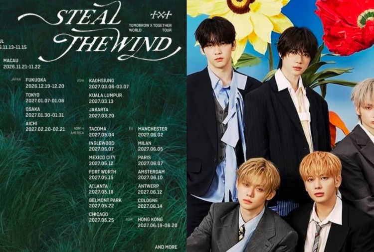 MOA Siap-Siap! TXT Bawa Konser STEAL THE WIND ke Jakarta Maret 2027