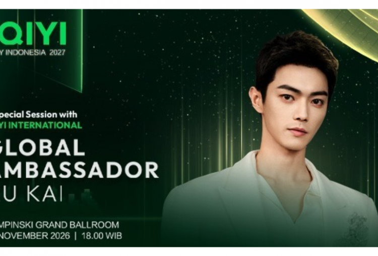 Aktor China Xu Kai Gelar Fan Meeting 13 November 2026 di Jakarta, Tiket Dijual Rp599 Ribu