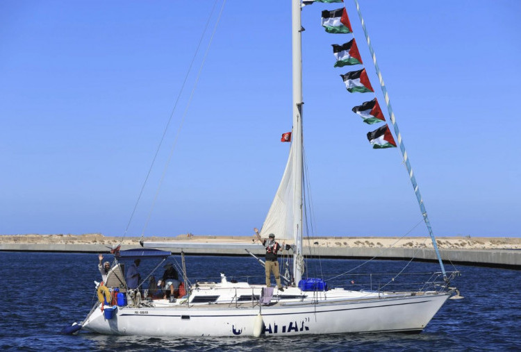 Flotilla Pembawa Bantuan Palestina Diserang Drone di Perairan Mediterrania