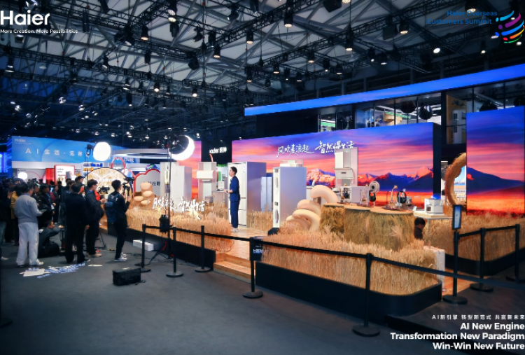 Global No.1 Home Appliances Brand, Haier Tampilkan Inovasi AI Vision dan Robotika di AWE 2026