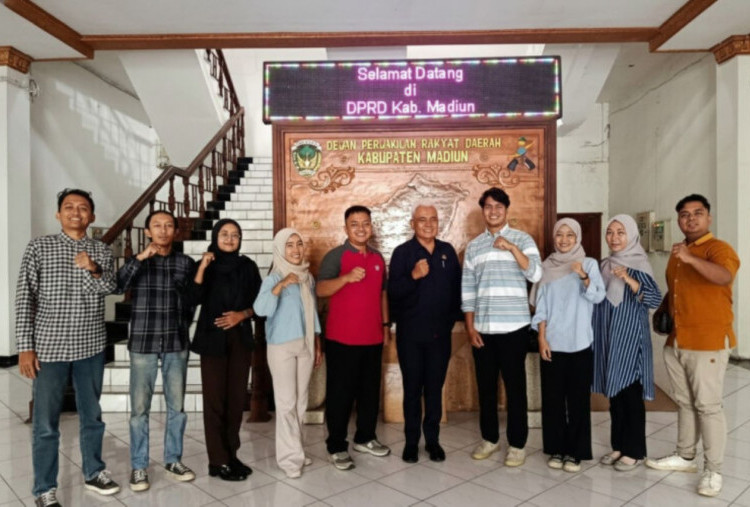 Tegaskan Komitmen Serap Aspirasi Anak Muda, Ketua DPRD Kabupaten Madiun Terima Audiensi PMII Unipma