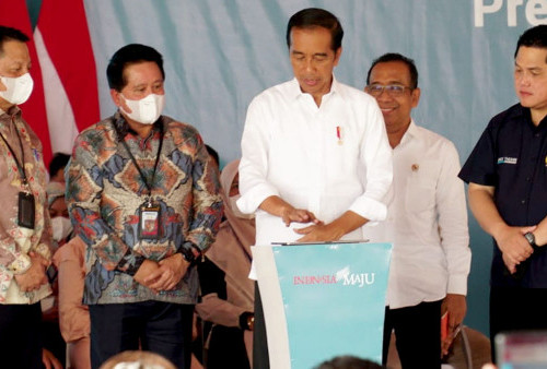 Presiden Jokowi Launching Kartu Tani Digital dan KUR BSI Aceh
