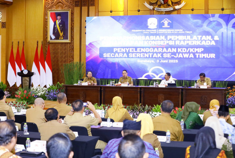 3.904 Koperasi Merah Putih di Jatim Sudah Berbadan Hukum, Pemprov Optimistis Capai Target Nasional