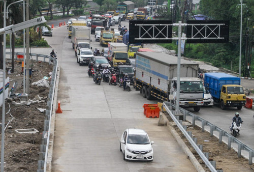 FO Djuanda Resmi Diuji Coba, Kemacetan Arah Sidoarjo ke Surabaya Masih Terjadi 