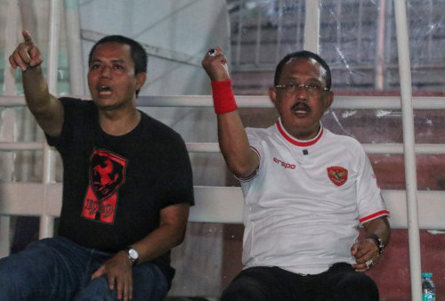 Potret Nobar Timnas Indonesia vs Irak di Gelora 10 November, Cak Ji Janji Adakan Nobar Lagi Kalau...