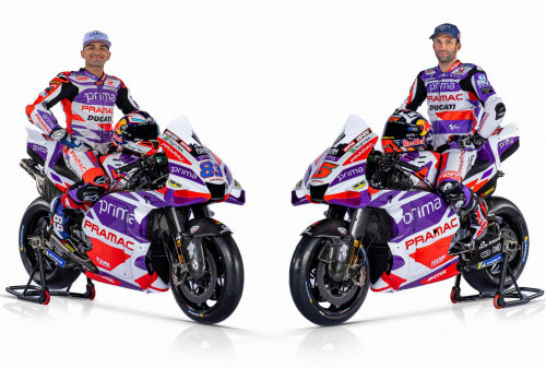 MotoGP 2023: Livery Baru Ducati Pramac Racing, Masih Dominasi Warna Ungu