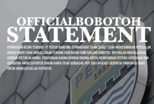 APPI Serukan Investigasi Insiden Persib, Mengapa Bobotoh Ngamuk?