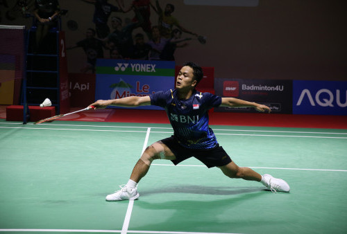 Ginting Melaju ke Semifinal Indonesia Open 2023 Usai Tumbangkan Jojo
