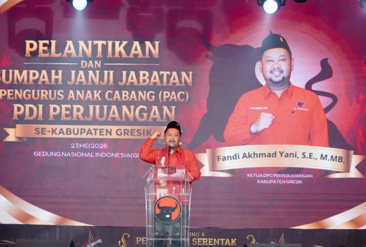 PDIP Gresik Perkuat Basis Pemilih Muda Lewat Pelantikan PAC Bernuansa Festival