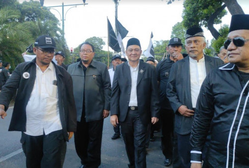 Diiringi Musik dan Tarian Khas Palembang, Partai Masyumi Daftar Pemilu 2024 di KPU