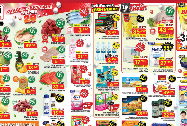 Promo Superindo Minggu Ini 18-21 Agustus 2025 Terbaru, Bimoli Minyak Goreng Rp38 Ribuan