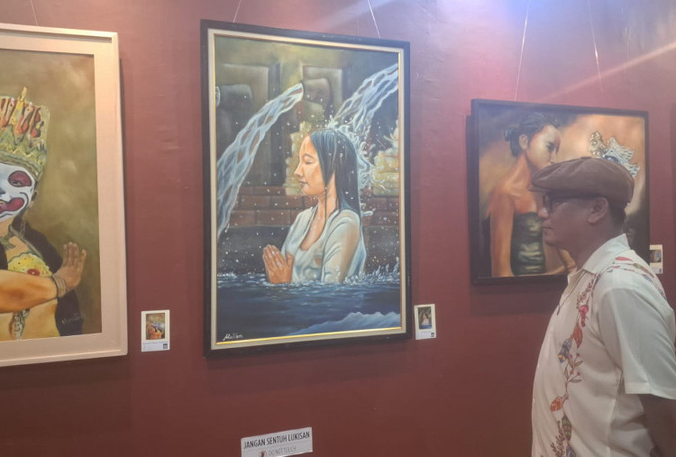 Uskup Surabaya Agustinus Tri Budi Utomo Buka Pameran Sabda Telah Menjadi Rupa, Karya Dua Imam Katolik