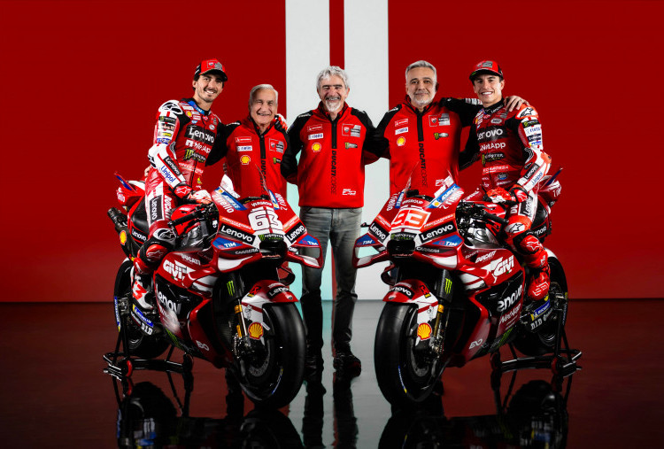 Livery Baru Ducati Lenovo Untuk MotoGP 2026, Pakai Edisi 100 Tahun Ducati 