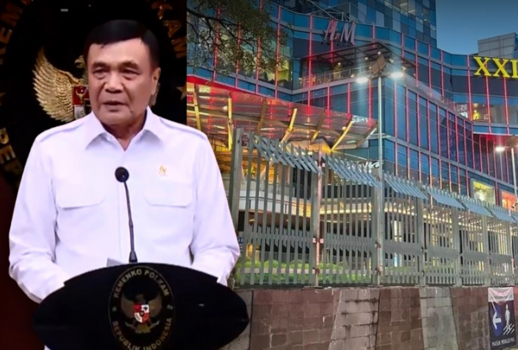 Menko Polkam Pastikan Pagar di Sejumlah Mal Tak Berkaitan dengan Isu Demo Agustus