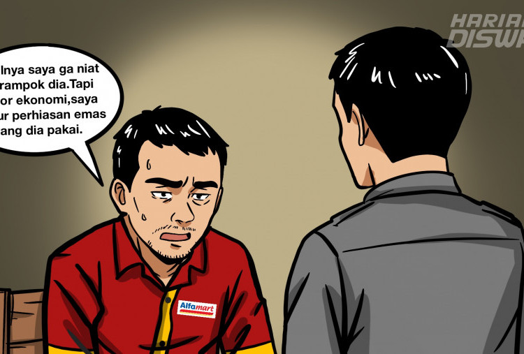 Pengakuan Tersangka Pembunuh Gadis Pegawai Alfamart: Saya Tergiur Ekonomi