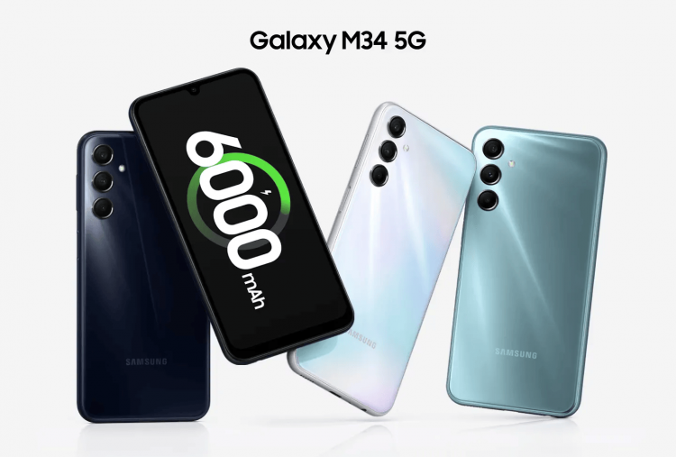 Samsung Galaxy M34 5G Datang dengan Baterai Jumbo, Sekuat Apa?