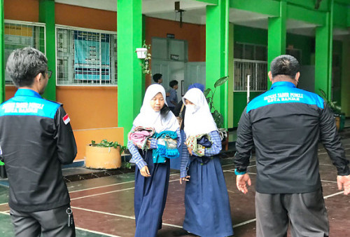Tim Saber Pungli Keliling Sekolah