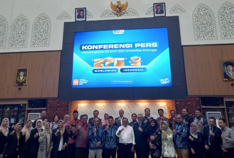 Raih Peringkat 276 Dunia Versi QS WUR 2027, Unair Bakal Tingkatkan Kualitas Riset dan Publikasi