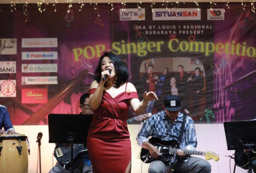 Dalam Lomba Pop Singer, IKA SMAK St Louis 1 Surabaya Nyanyi, Joget, dan Kangen-kangenan