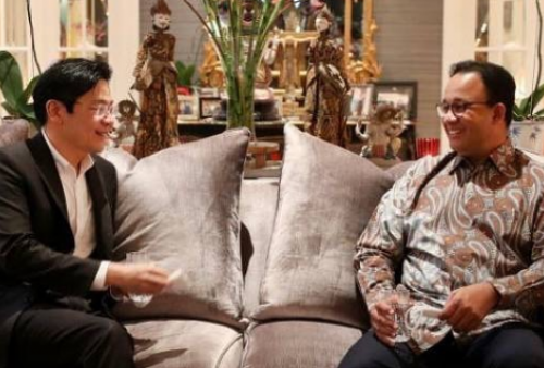 Temui Menkeu Singapura 'Diam-diam', Kenapa Anies Baswedan Tak Pamerkan Pertemuannya dengan Lawrance Wong?