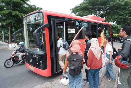 Bus Listrik Trans Semanggi Surabaya Kembali Mengaspal, Ini Jadwal dan Jam Operasionalnya