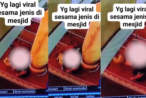 Viral Rekaman CCTV Pasangan Sesama Jenis Mesum di Masjid, Warganet: Nggak Waras