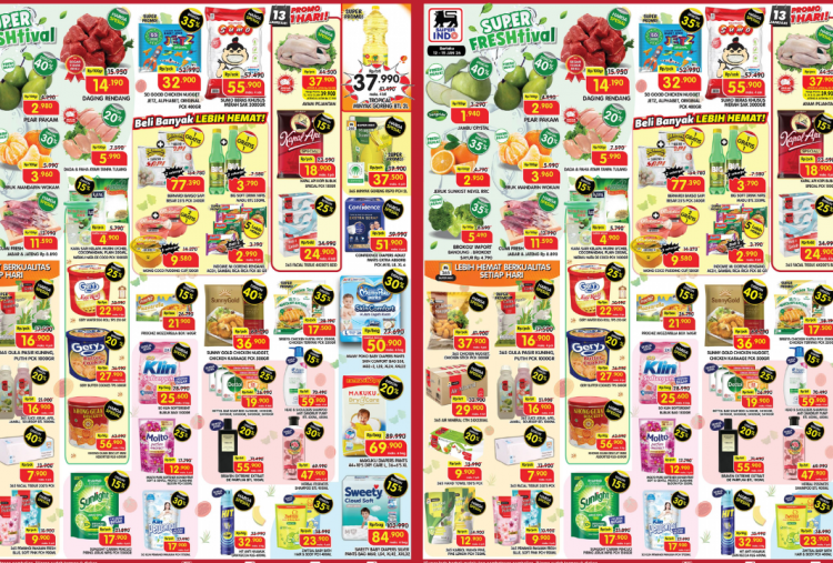 Katalog Promo Superindo Terbaru Minggu Ini 12-15 Januari 2026 So Klin Softergen Rp25 Ribuan