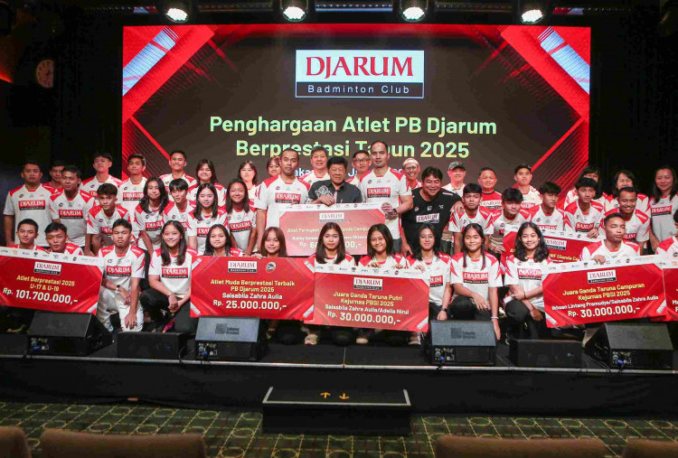 PB Djarum Beri Penghargaan Atlet Berprestasi 2025 di Tingkat Kejurnas hingga Peringkat Dunia