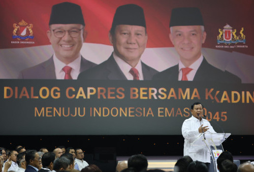 Bicara di Dialog Kadin, Paslon Prabowo-Gibran Berkomitmen Lanjutkan Apa yang Dibangun Jokowi