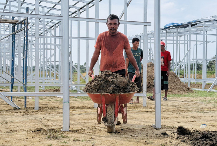 BNPB Kebut Pembangunan 711 Unit Huntara di Aceh Utara, Target Rampung Akhir Januari