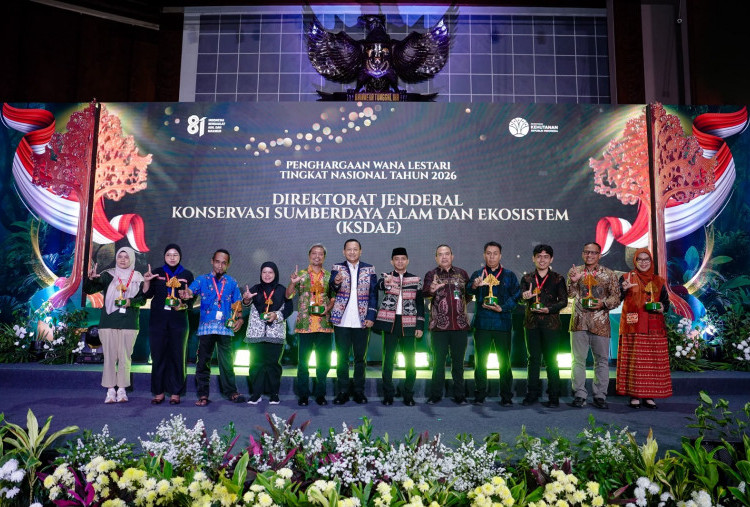 63 Pejuang Hutan Raih Penghargaan Wana Lestari 2026, Menhut Raja Juli: Jangan Sekadar Seremoni