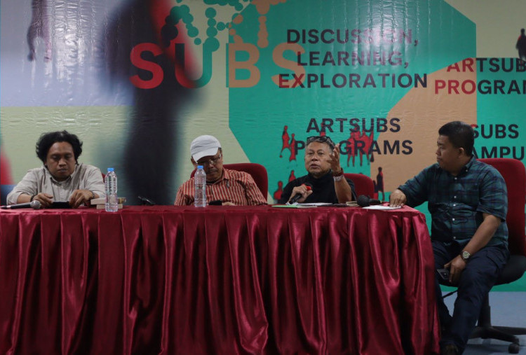 Diskusi Publik Jadi Pemanasan ARTSUBS 2026: Seniman Perlu Berpameran, Berjejaring, dan Terus Berkarya
