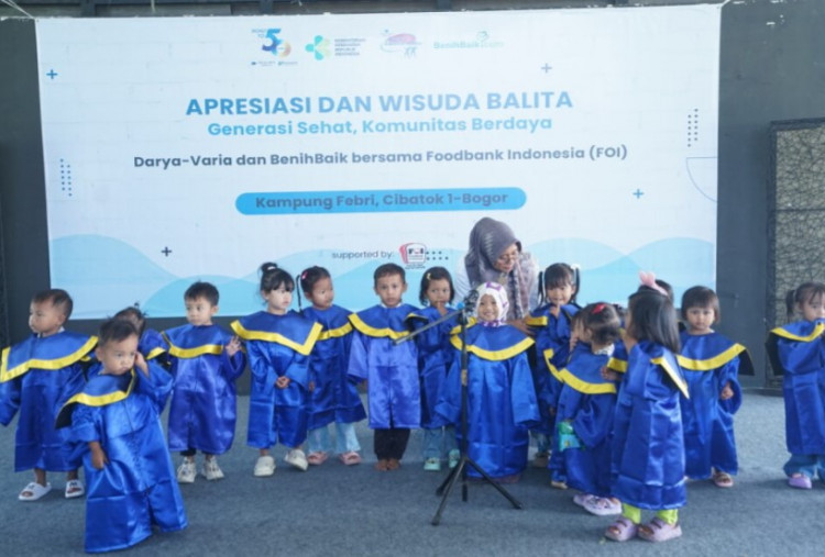 GEMAS! Ratusan Balita Diwisuda Usai Lulus Program Anti-Stunting Demi Gizi Baik