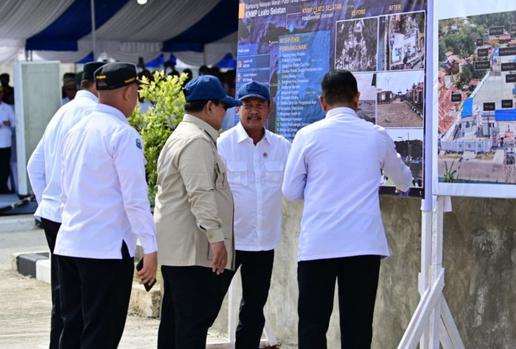 Presiden Prabowo Sambangi KNMP Leato Selatan, Dorong Nelayan Gorontalo Naik Kelas