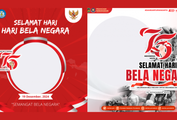 30 Link Twibbon Hari Bela Negara 2024 Lengkap Ucapannya, Diperingati 19 Desember