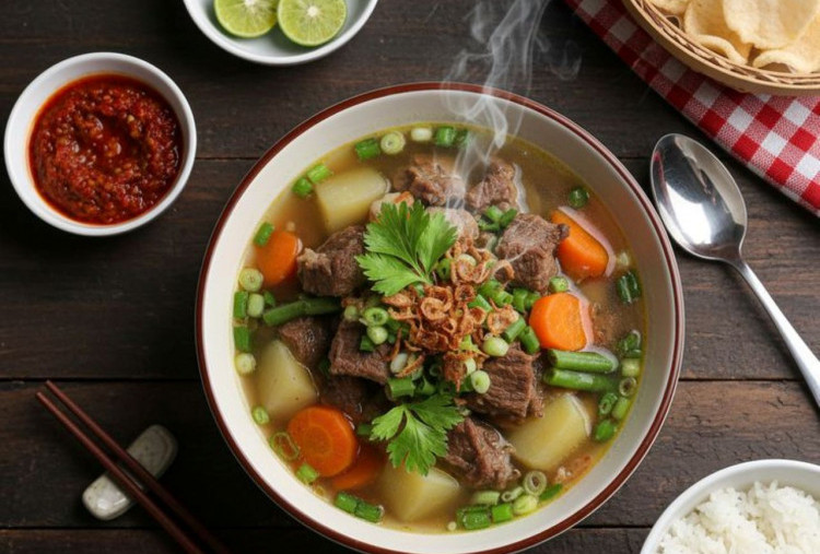 Resep Sop Daging Rempah Bening, Menu Ringan yang Menyehatkan
