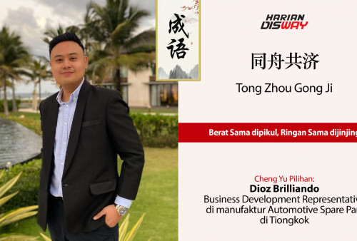 Cheng Yu Pilihan Business Development Representative di Manufaktur Automotive Spare Part di Tiongkok Dioz Briliando: Tong Zhou Gong Ji