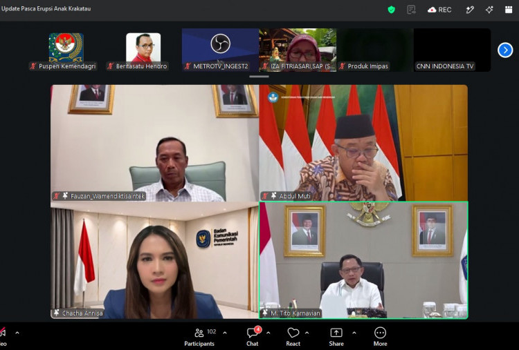 Cegah Kelangkaan Pangan, Pemerintah Siapkan Distribusi Lewat Jalur Laut Dampak Erupsi Anak Krakatau