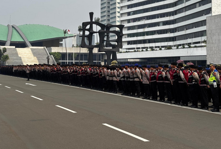 Ribuan Mahasiswa Demo Lagi di Jakarta, Ribuan Personel Gabungan Bersiaga