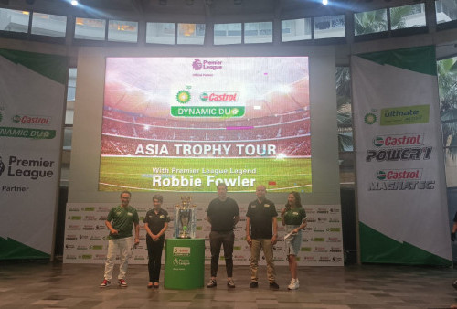 'bp Castrol Dynamic Duo Premier League Trophy Tour' Mampir ke Indonesia, Legenda Inggris Robbie Fowler Juga Datang, Sob!
