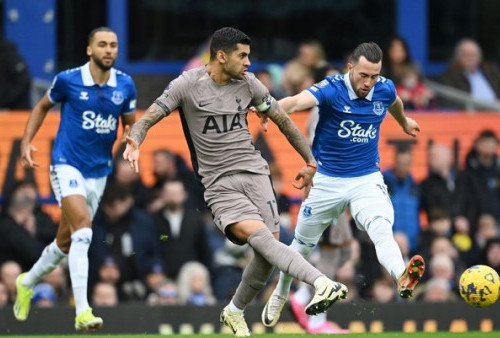 Everton vs Tottenham Hotspur Skor 2-2, Jarrad Branthwaite Selamatkan The Toffees dari Kekalahan