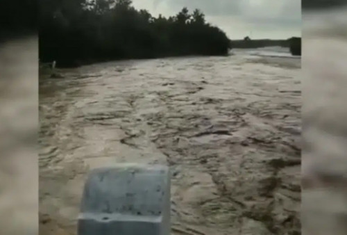 Puluhan Rumah di Cibingbin Kuningan Terendam, Akibat Tanggul Sungai Cijangkelok Jebol