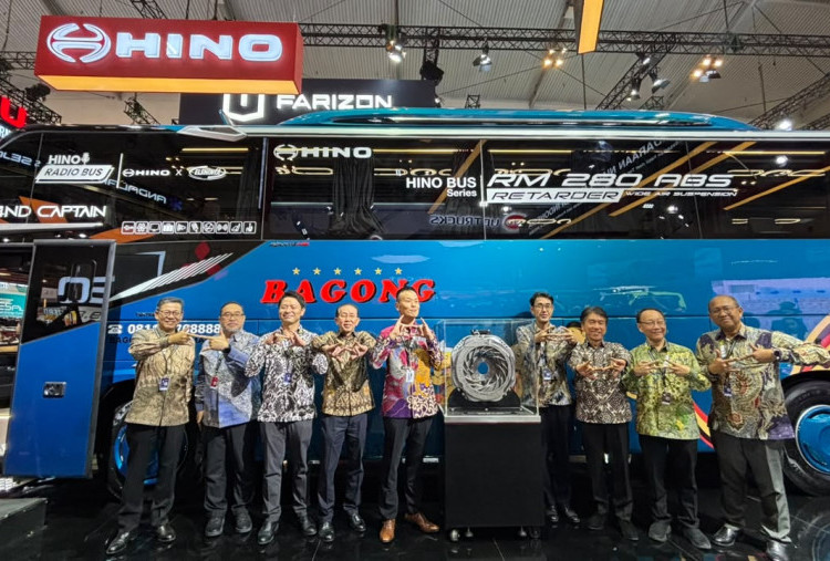 Hino Resmi Luncurkan Bus RM 280 ABS Retarder di GIIAS 2026, Ini Fitur Unggulannya!