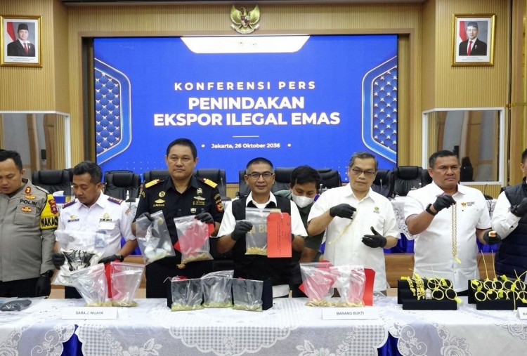Bea Cukai Gagalkan Ekspor Ilegal 25,88 Kilogram Emas Senilai Rp61,95 Miliar di Lima Bandara