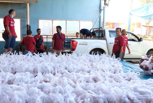  Pertamina Pendopo Bagikan Ribuan Paket Daging Kurban di 4 Kabupaten 