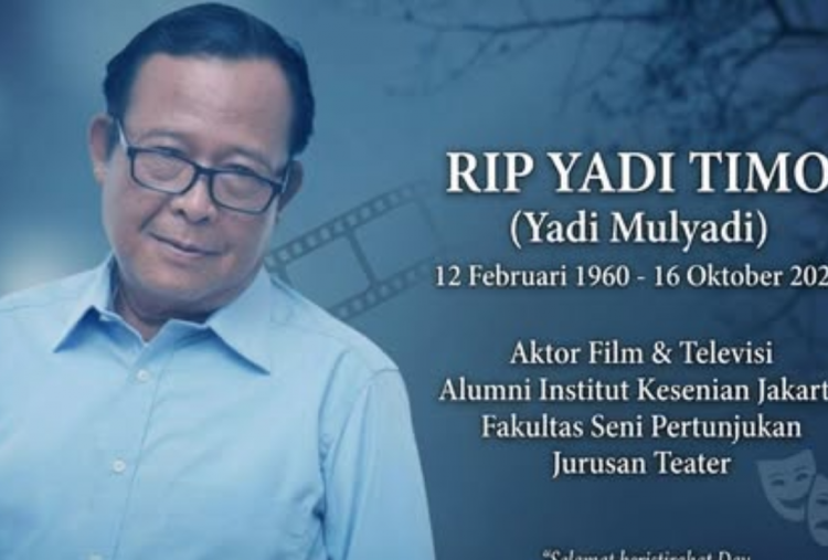 Profil dan Perjalanan Karier Aktor Senior Yadi Timo, Meninggal Dunia di Usia 66 Tahun