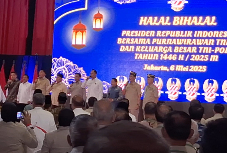 Ketika Prabowo Percayakan AHY Pimpin Nyanyi Hymne Taruna, Teddy-Luhut Satu Panggung
